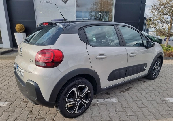 Citroen C3 cena 49900 przebieg: 99669, rok produkcji 2019 z Radom małe 497